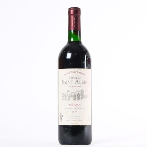 (1) 1998 Chateau Saint-Aubin, Medoc