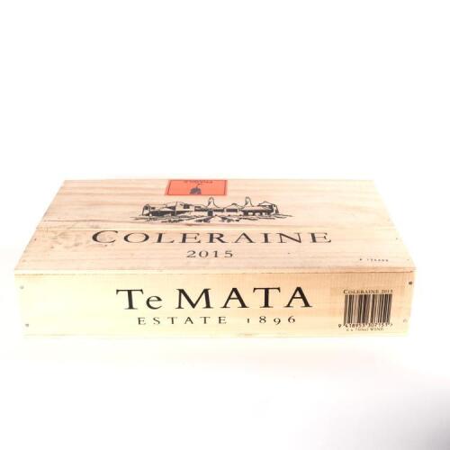 (6) 2015 Te Mata Estate Coleraine, Hawkes Bay