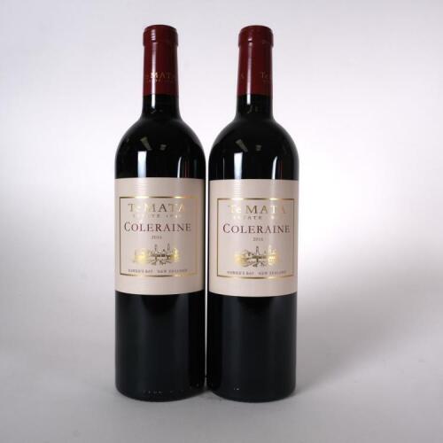 (2) 2016 Te Mata Estate Coleraine, Hawkes Bay
