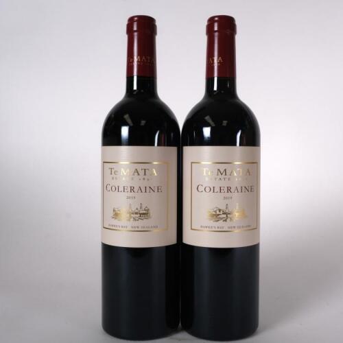 (2) 2019 Te Mata Estate Coleraine, Hawkes Bay