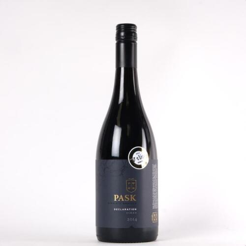 (1) 2014 C J Pask Declaration Syrah, Gimblett Gravels