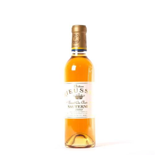 (1) 2002 Chateau Rieussec 375ml