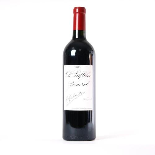 (1) 2008 Chateau Lafleur, Pomerol
