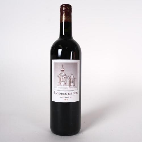 (1) 2016 Chateau Cos d'Estournel Les Pagodes de Cos, St Estephe