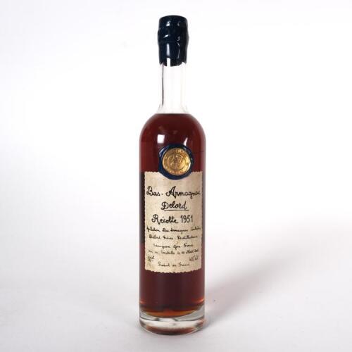 (1) 1951 Delord Bas Armagnac 500ml