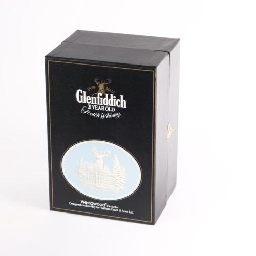 (1)&nbsp;Glenfiddich 21 Year Old Single Malt Scotch Whisky in Wedgwood Decanter&nbsp;700ml&nbsp;43% abv, Speyside
