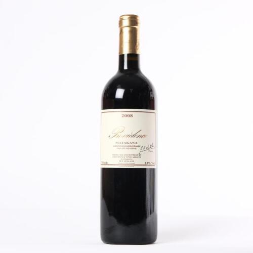 (1) 2008 Providence Private Reserve Cabernet Franc/Merlot/Malbec, Matakana