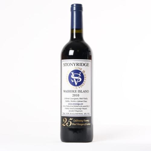 (1) 2010 Stonyridge Vineyard Larose, Waiheke&nbsp;