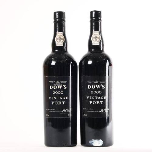 (2) 2000 Dow's Vintage Port, Oporto
