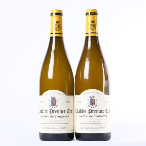 (2) 2018&nbsp;Jean-Paul & Benoit Droin Montee de Tonnerre 1er Cru, Chablis