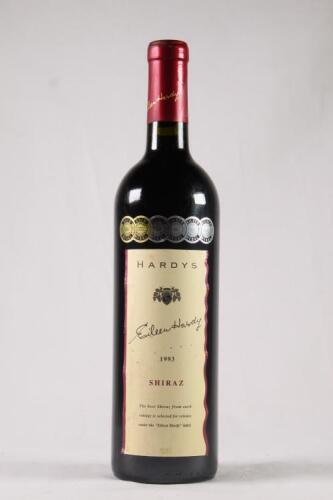 (1) 1993 Hardys Eileen Hardy Shiraz/ Padthaway/McLaren Vale Clare Valley SA