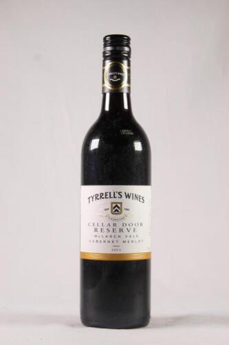 (1) 2011 Tyrrells Cellar Door Reserve Cabernet Sauvignon/Merlot, McLaren Vale SA