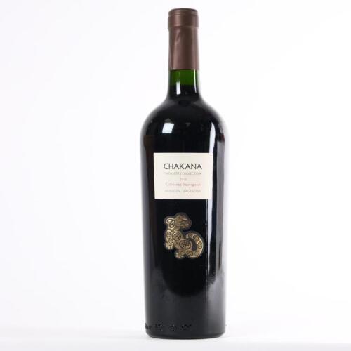 (1) 2010&nbsp;Chakana Yaguarete Collection Cabernet Sauvignon, Mendoza Argentina
