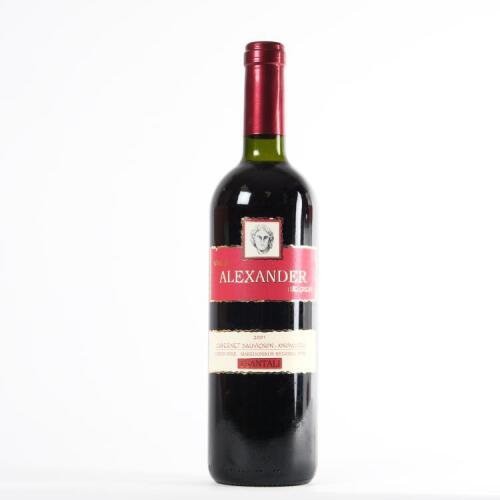 (1) 2001&nbsp;Evangelos Tsantalis Wine of Alexander the Great Cabernet Sauvignon/Xinomavro, Makedonikos Greece