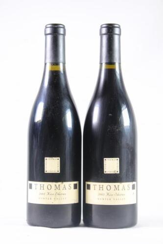 (2) 2005 Thomas Kiss Shiraz, Hunter Valley NSW