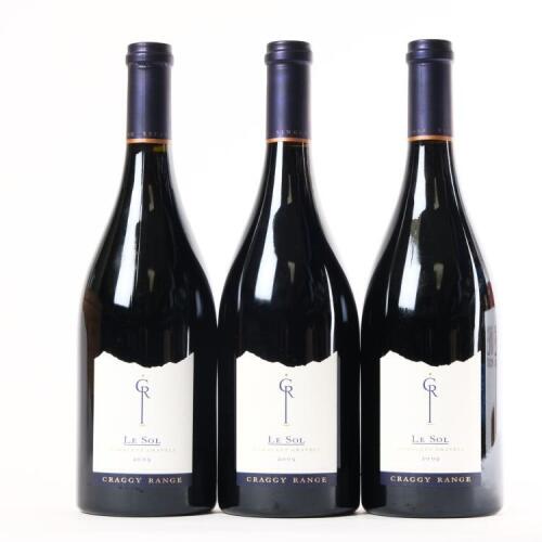 (3) 2009 Craggy Range Le Sol, Gimblett Gravels