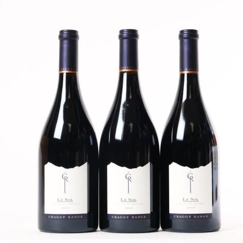 (3) 2010 Craggy Range Le Sol, Gimblett Gravels