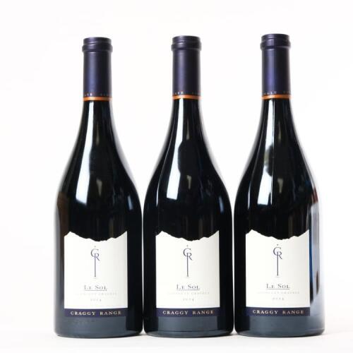 (3) 2014 Craggy Range Le Sol, Gimblett Gravels