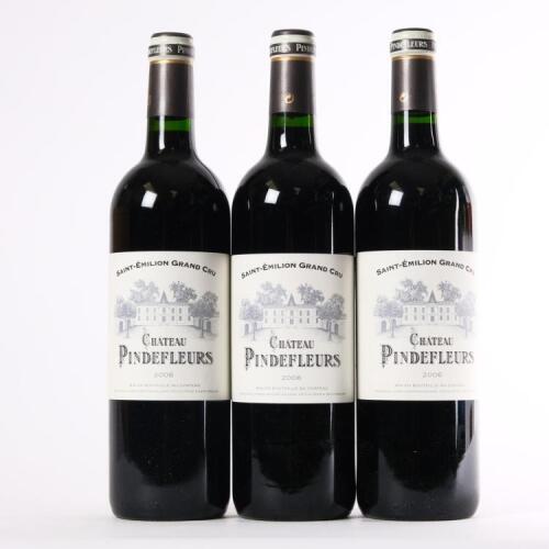 (3) 2006 Chateau Pindefleurs, St Emilion