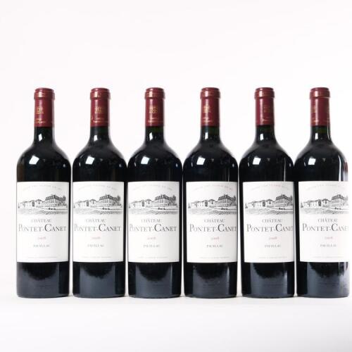 (6) 2008 Chateau Pontet-Canet 5eme Cru Classe, Pauillac