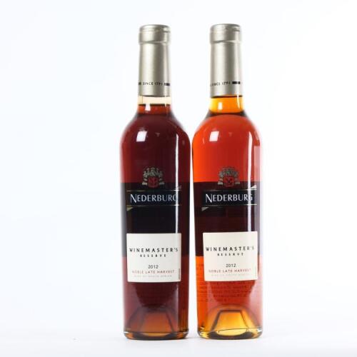 (2) 2012 Nederburg The Winemasters Noble Late Harvest 375ml, South Africa