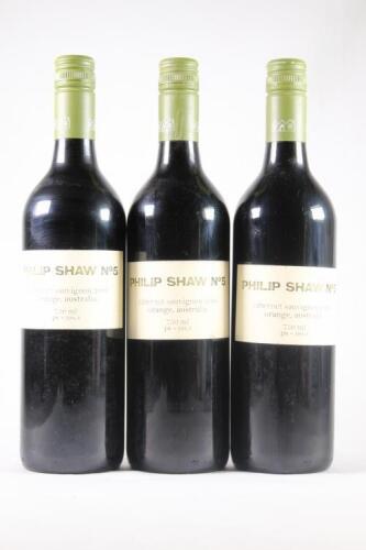 (3) 2006 Philip Shaw No 5 Cabernet Sauvignon, Orange NSW