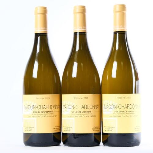 (3) 2020 Domaine des Heritiers du Comte Lafon Clos de la Crochette, Maconnais