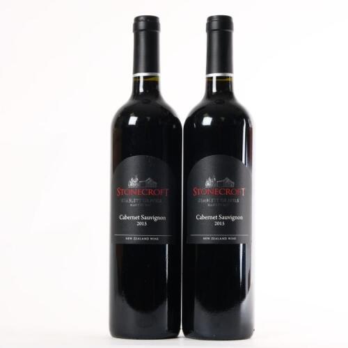 (2) 2015 Stonecroft Cabernet Sauvignon, Gimblett Gravels