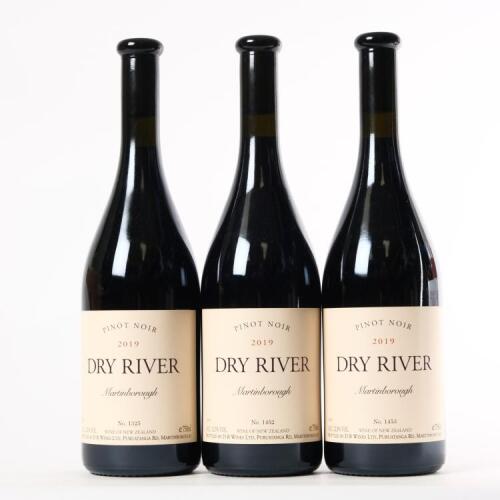 (3) 2019 Dry River Pinot Noir, Martinborough