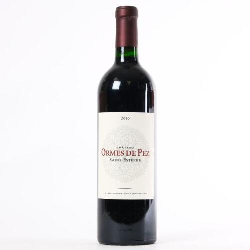 (1) 2010 Chateau Ormes de Pez, St Estephe
