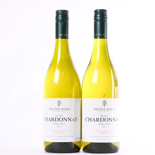 (2) 2017 Felton Road Block 6 Chardonnay, Bannockburn