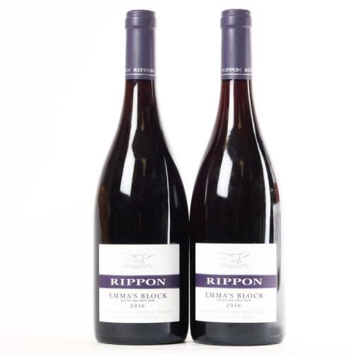 (2) 2016 Rippon Emma's Block Mature Vine Pinot Noir, Wanaka