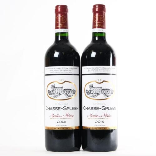 (2) 2014 Chateau Chasse Spleen, Moulis-en-Medoc