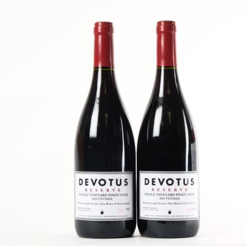 (2) 2014 Devotus Reserve Pinot Noir, Martinborough