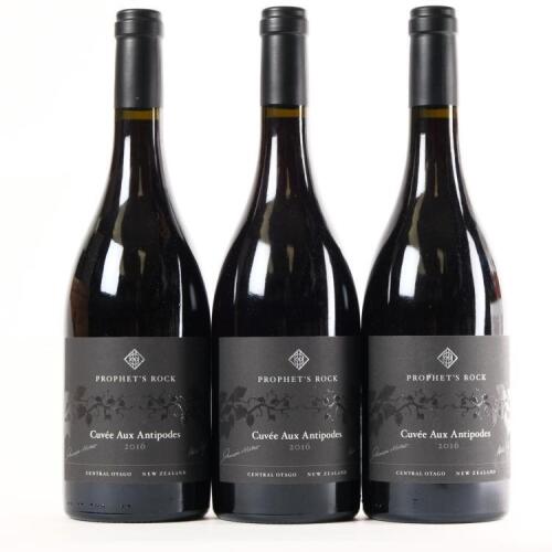 (3) 2016 Prophets Rock Cuvee aux Antipodes Pinot Noir, Bendigo