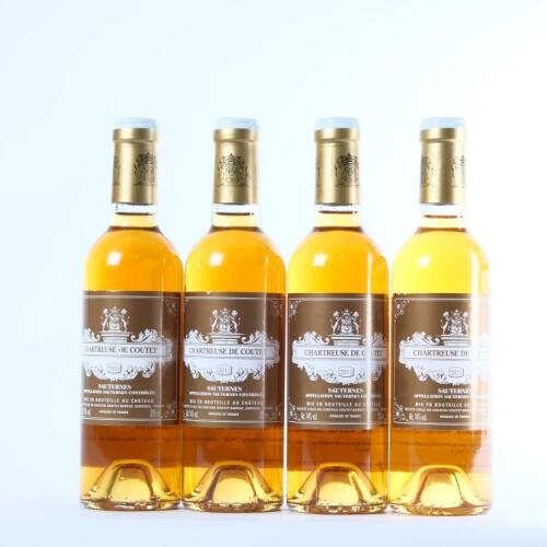 (4) 2011 Chartreuse de Coutet 375ml