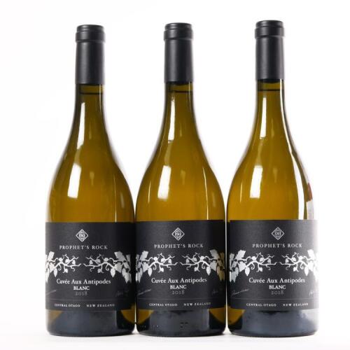 (3) 2018 Prophets Rock Cuvee aux Antipodes Blanc, Bendigo