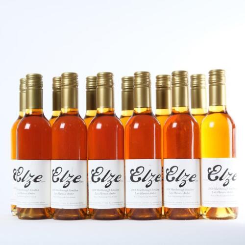 (12) 2009 Elze Late Harvest Amber Semillon 375ml, Marlborough