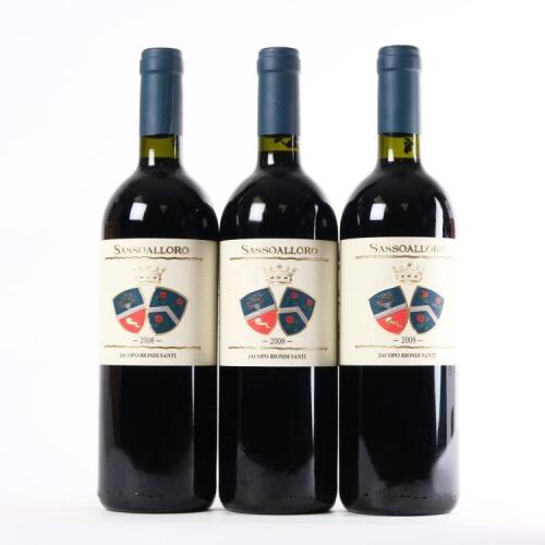 (3) 2008 Jacopo Biondi Santi Castello Montepo Sassoalloro, Tuscany