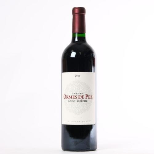 (1) 2010 Chateau Ormes de Pez, St Estephe