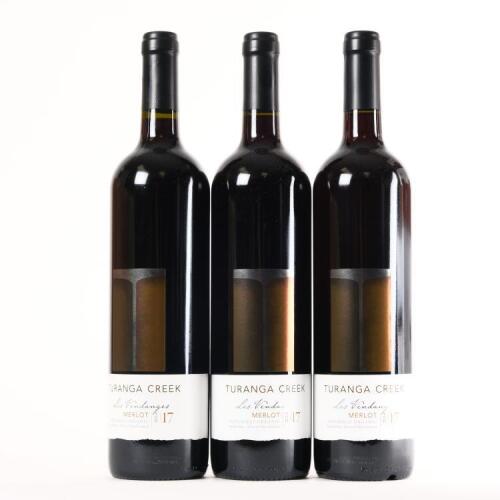 (3) 2017 Turanga Creek Les Vendanges Merlot, Hawkes Bay