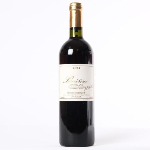 (1) 2004 Providence Private Reserve Merlot/Cabernet Franc/Malbec, Matakana