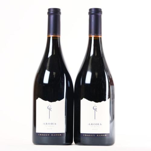 (2) 2017 Craggy Range Aroha Pinot Noir, Martinborough