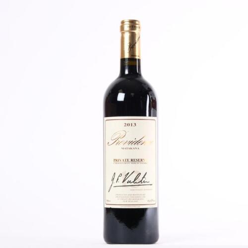 (1) 2013 Providence Private Reserve Merlot/Cabernet Franc/Malbec, Matakana