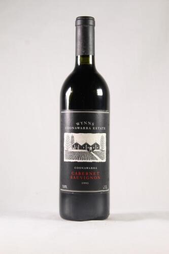 (1) 1993 Wynns Cabernet Sauvignon, Coonawarra SA
