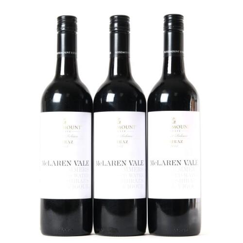 (3) 2013 Rosemount District Release Shiraz, McLaren Vale SA