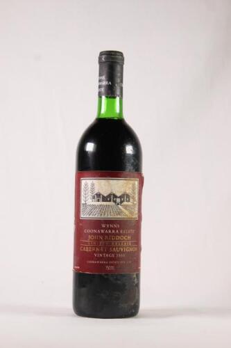 (1) 1988 Wynns John Riddoch Cabernet Sauvignon, Coonawarra SA