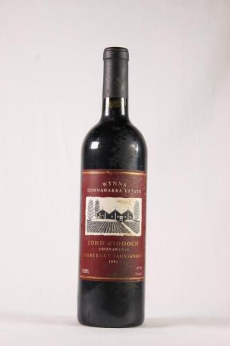 (1) 1993 Wynns John Riddoch Cabernet Sauvignon, Coonawarra SA