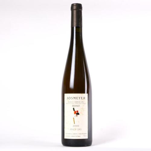 (1) 2000 Josmeyer Brand Grand Cru Pinot Gris