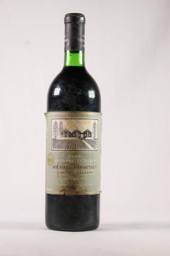 (1) 1991 Wynns Michael Hermitage, Coonawarra SA
